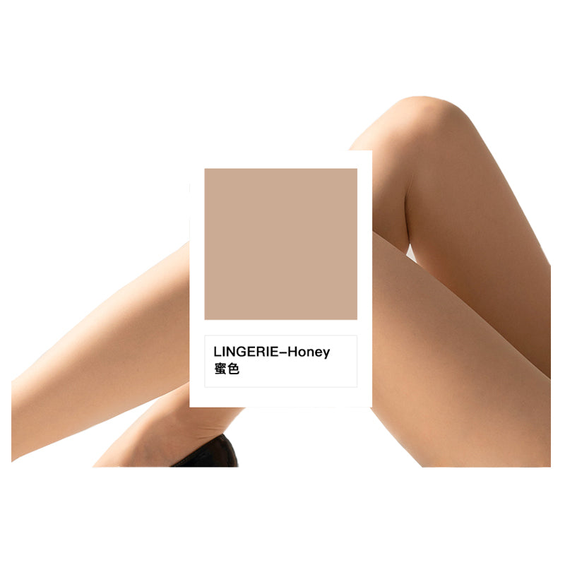 Lingerie "Su" Light Velvet Seamless & Traceless Ultra-Thin Natural Concealer Nude-Sensation Skin-Enhancing Stockings 1D