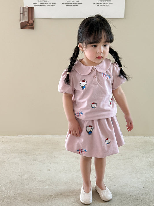 Girl's Cartoon HELLO KITTY Embroidery Set