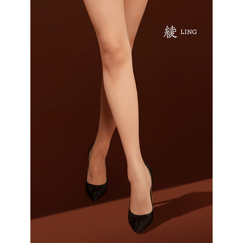 Lingerie "Jue" 3D Transparent Ultra-Thin Silk Stockings   Suitable for spring and autumn commuting, naturally invisible, anti-slip crotch pantyhose for ladies as base layer socks.