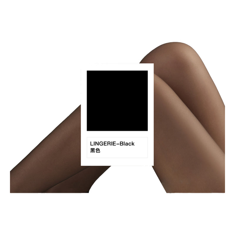 Lingerie "Su" Light Velvet Seamless & Traceless Ultra-Thin Natural Concealer Nude-Sensation Skin-Enhancing Stockings 1D